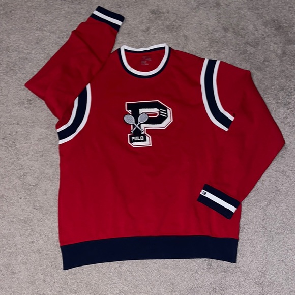 us open polo sweater